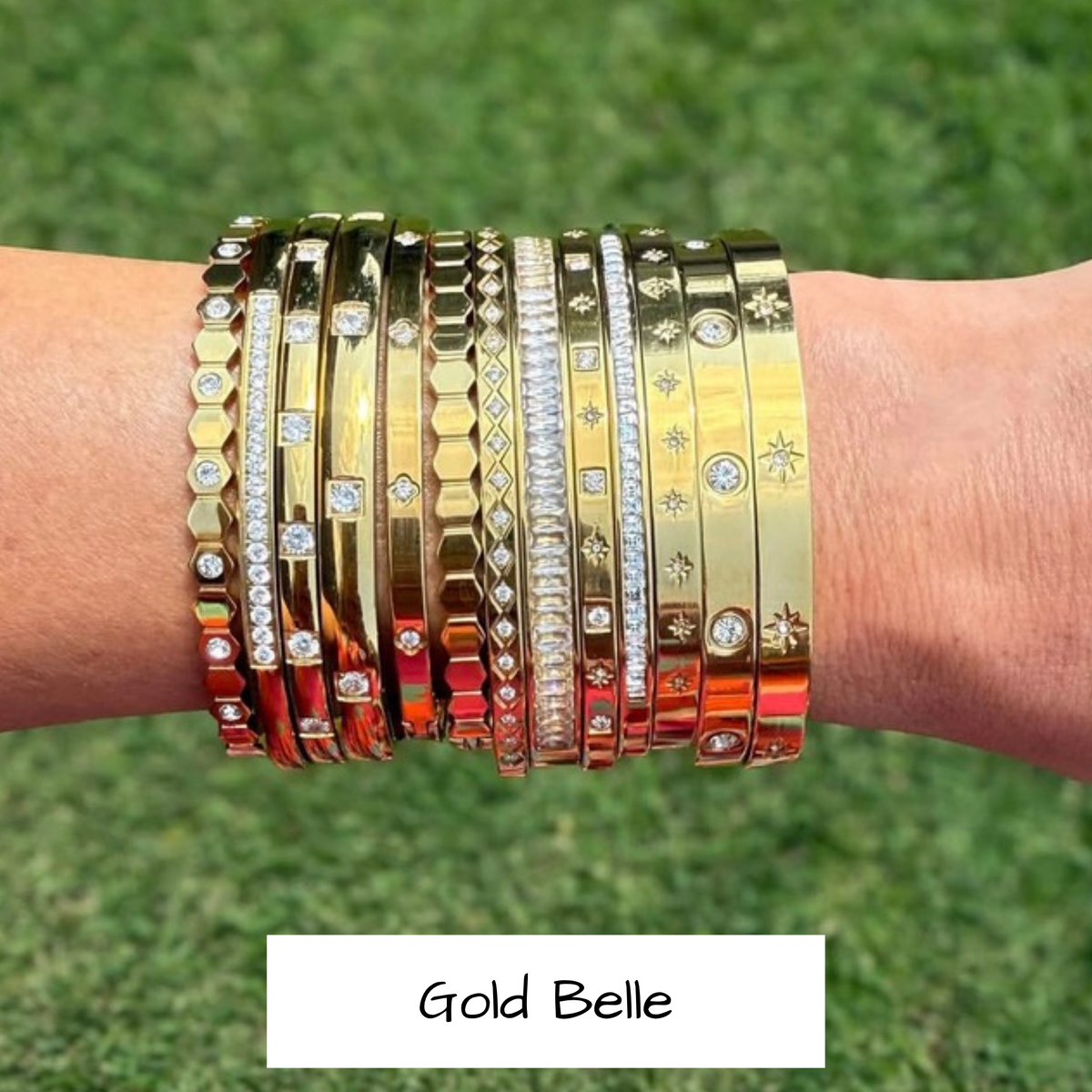 Gold Belle Bangles