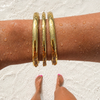 Gold Belle Bangle #13 | 18K Gold PVD Plated