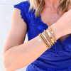 Signature Butterfly Bead Bracelet | Gold
