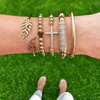 Signature Butterfly Bead Bracelet | Gold