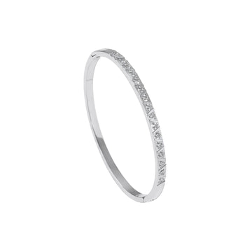 Silver Belle Bangle #18