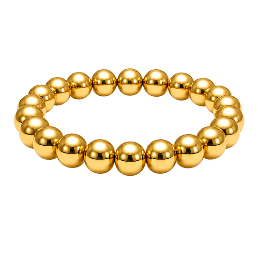 Signature Stack Singles - 10mm 18K Gold Plated