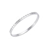 Silver Belle Bangle #19