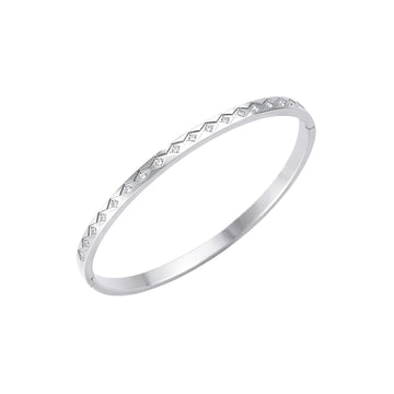 Silver Belle Bangle #19