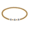 Greek Life Signature Stack Singles | 18K Gold PVD Plated