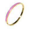 18K Gold BOLD Belle Bangle | Lavender