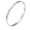 Silver Belle Bangle #21