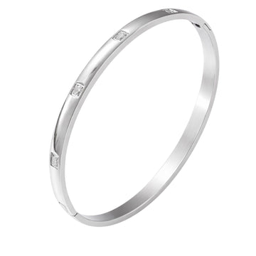 Silver Belle Bangle #21