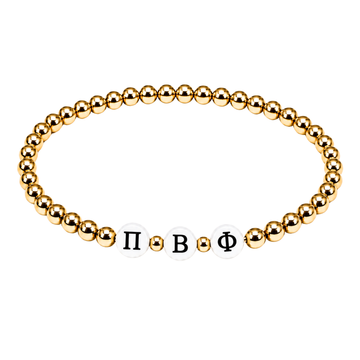 Greek Life Signature Stack Singles | 18K Gold PVD Plated