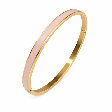 BOLD Belle Bangle | Blush Rose