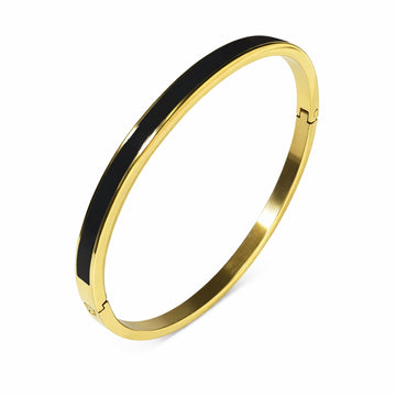 BOLD Belle Bangle | Black Onyx