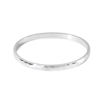 Silver Belle Bangle #24