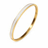 18K Gold BOLD Belle Bangle | Snow White