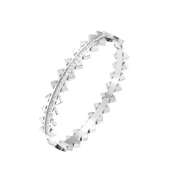 Silver Belle Bangle #25