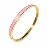 BOLD Belle Bangle | Marbled Pink Peony