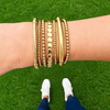 Darling Disc Cuff | Gold