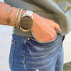 Etched Bar Bracelet | 18K Gold PVD Plated
