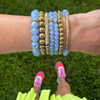 Radiant Rhinestone Bar Bracelet | 18K Gold PVD Plated