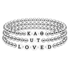 Greek Life Signature Stacks | Silver