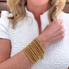 Signature Stack Singles - 10mm 18K Gold Plated