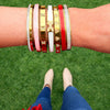 BOLD Belle Bangle | Red Velvet