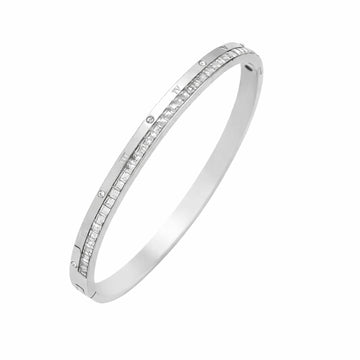 Silver Belle Bangle #30