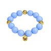 Bubbles with Bren in Cornflower Blue | 18K Gold accents