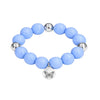 Bubbles with Bren in Cornflower Blue | Silver accents