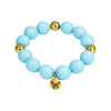 Bubbles with Bren in Baby Blue | 18K Gold accents