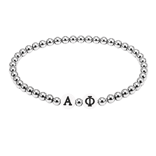 Greek Life Signature Stack Singles | Silver