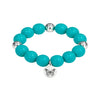Bubbles with Bren in Teal | Silver accents