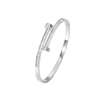 Silver Belle Bangle #3