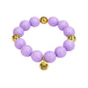 Bubbles with Bren in Lavender | 18K Gold accents