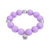 Bubbles with Bren in Lavender | Silver accents