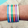 Shimmering Belle Bangle | Sherbet | 18K Gold PVD Plated