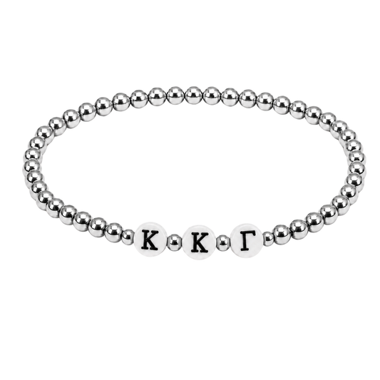 Greek Life Signature Stack Singles | Silver