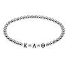 Greek Life Signature Stack Singles | Silver