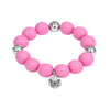 Bubbles with Bren in Bubble Gum Pink | Silver accents