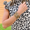 Signature Butterfly Bead Bracelet | Gold
