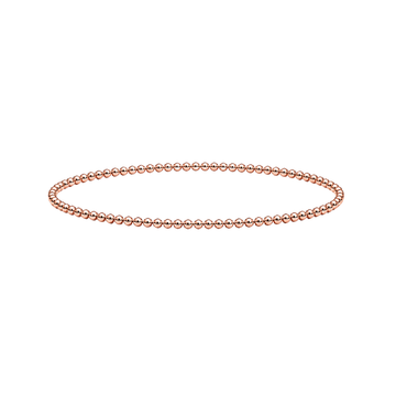 Signature Stack Singles - 3mm 18K Rose Gold Plated