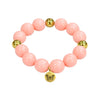 Bubbles with Bren in Peach | 18K Gold accents