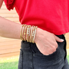 Signature Butterfly Bead Bracelet | Gold