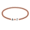 Greek Life Signature Stack Singles | 18K Rose Gold PVD Plated