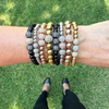 Radiant Rhinestone Single Ball Bracelet | 18K Gold PVD Plated