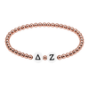 Greek Life Signature Stack Singles | 18K Rose Gold PVD Plated