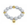 Bubbles with Bren in Gray | 18K Gold accents