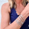 Silver Belle Bangle #28