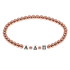 Greek Life Signature Stack Singles | 18K Rose Gold PVD Plated