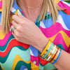 18K Gold BOLD Belle Bangle | Butterscotch