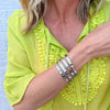 Silver Belle Bangle #2